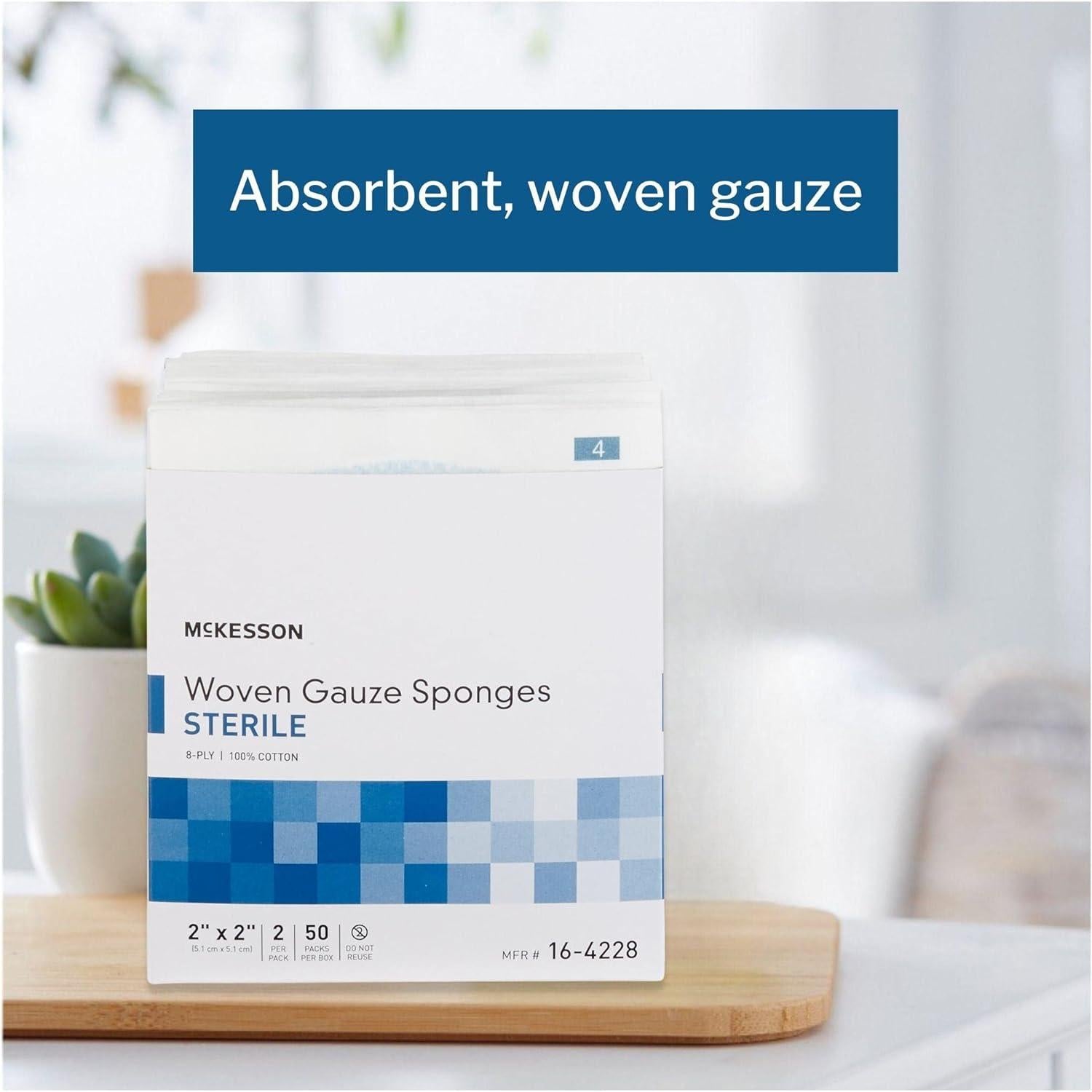 Gauze 2x2 inch Box of 50