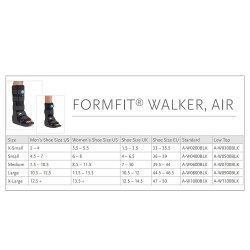 Walker Boot Ossur® FormFit® Non-Pneumatic Adult Tall