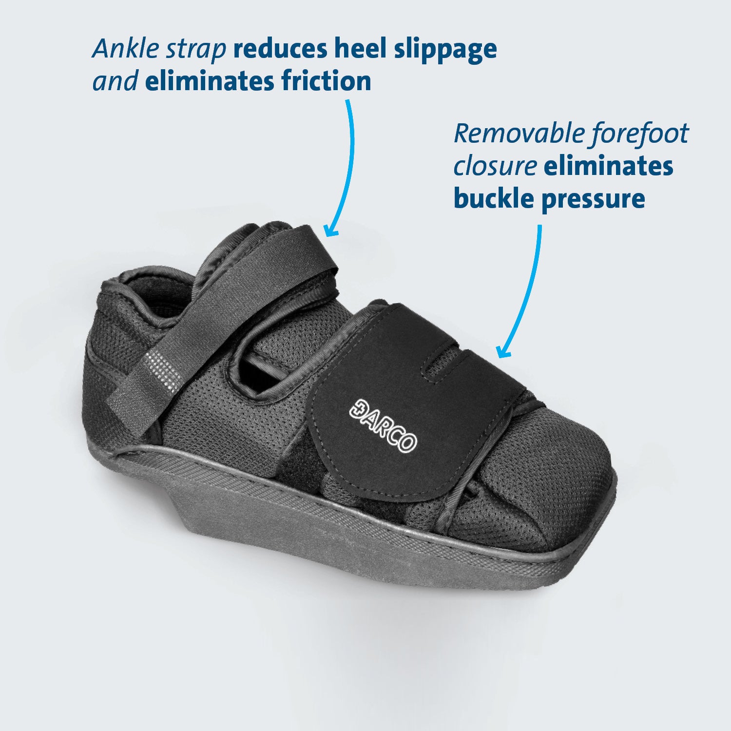 Darco Heel Wedge Post op shoe