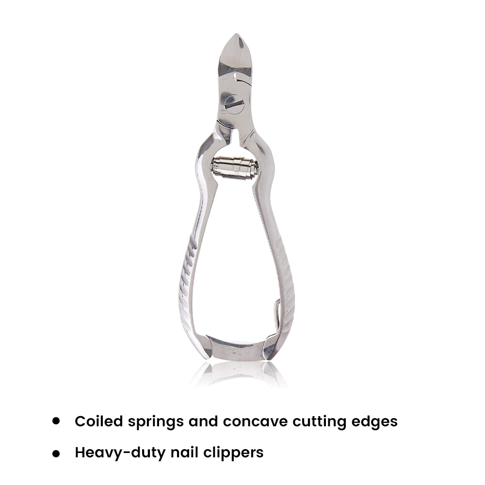 Nail Nipper Grafco® Concave Jaw 4-1/2 Inch Length Chrome Plated Metal