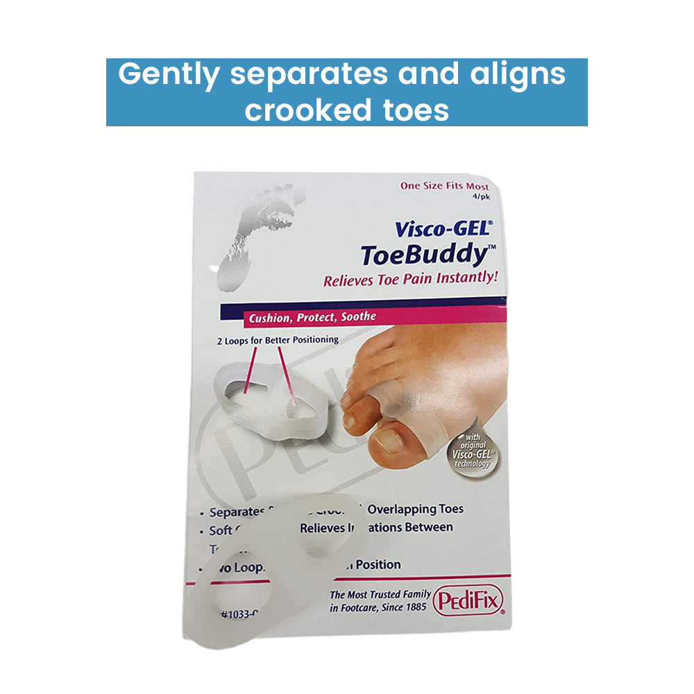 Toe Spacer Visco-GEL® ToeBuddy® One Size Fits Most Pull-On Toe