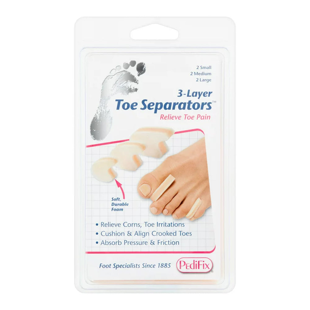 Pedifix Toe Spacer 3-Layer Toe Separators™